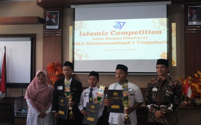 Gelar lomba Islamic and Sport Competition (ISC) dalam Rangka Milad ke-37 SMA Muhammadiyah 7 Yogyakarta